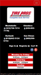 Mobile Screenshot of mytirepros.com